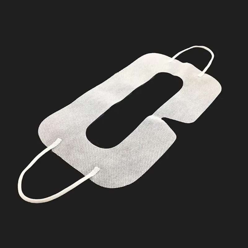 

100PCS/BAG 100PCS/BAG White Non-woven Fabrics Eye Pads Disposable Sanitary Eye Patch Facial Mask for HTC Vive PlayStation 3D