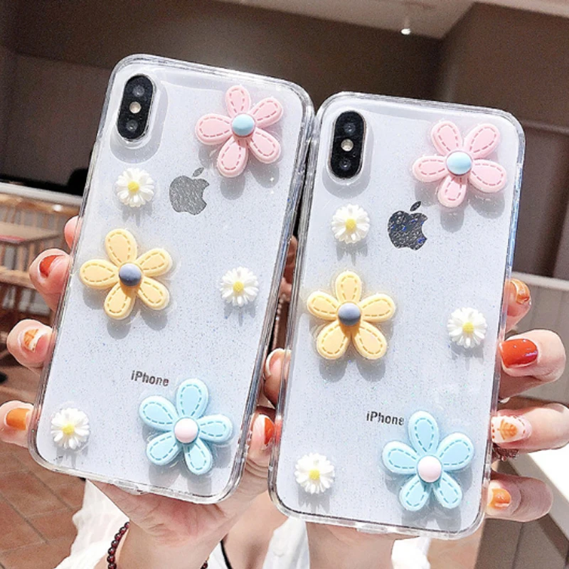 Женская мягкая сумка для OPPO F3 F1 F9 F11 Pro Plus Модный чехол с блестками и цветами F1s F15 Lite