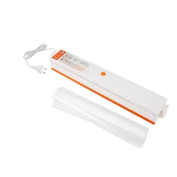 

Films Sealer Vacuum Packer With 15 Pcs Seal Bags Household Kitchen Electric Vacuum Sealer Food Snack Storage Packaging Machine