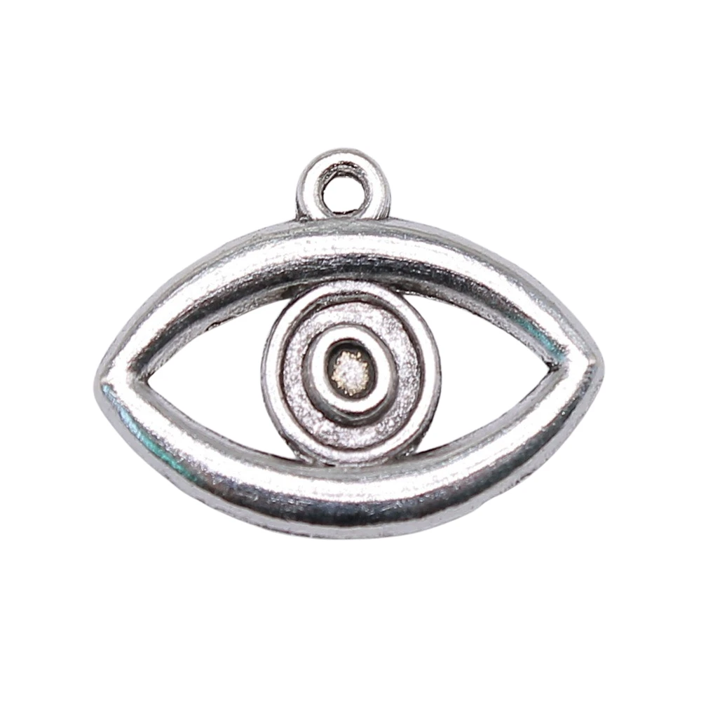 WYSIWYG10pcs21x16mmPendantEyeEyeCharmPendantsForJewelryMaking
