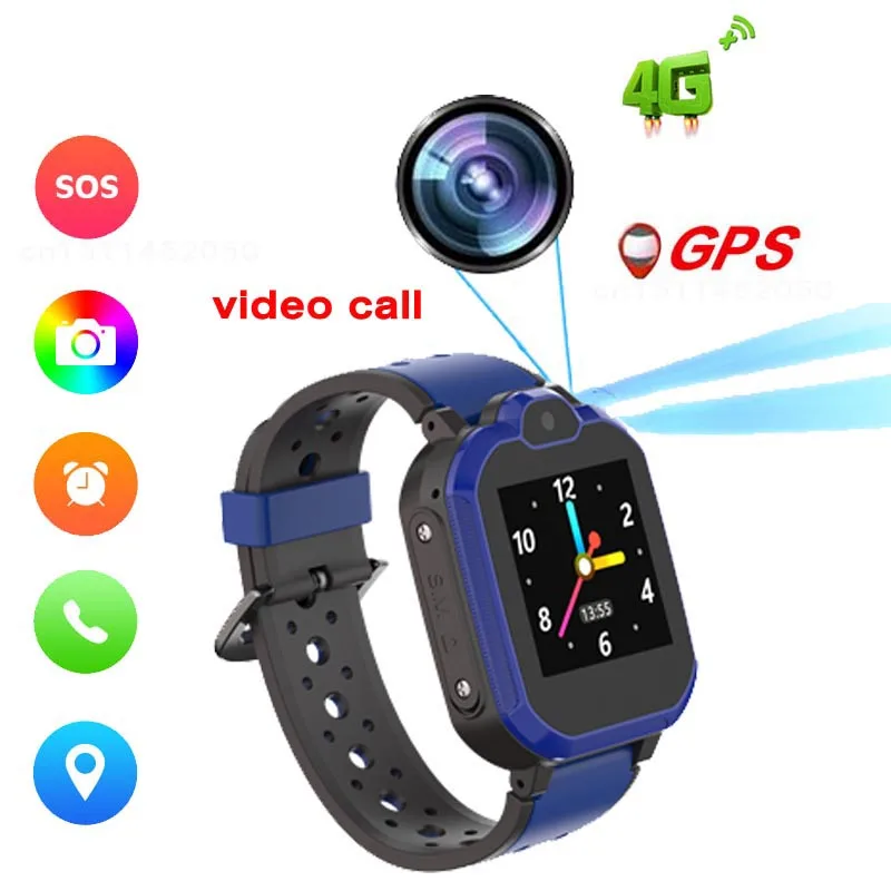  LT05 4G Smart Watch Kids Video Call GPS WIFI SOS Safe Waterproof Bluetooth Children Smart Watch