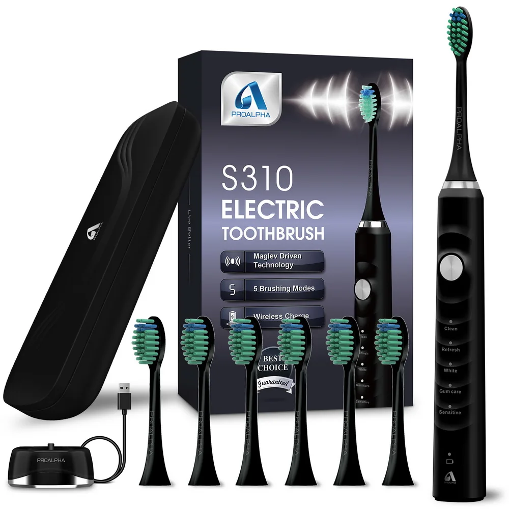 Proalpha Upgrade Electric Toothbrush heads Ultrasonic Toothbrushes with Sonic Replacement Tooth Brush Cepillo Dental Oral Hygien Proalpha Upgrade Electric Toothbrush heads Ultrasonic Toothbrushes with Sonic Replacement Tooth Brush Cepillo Dental Oral Hygien