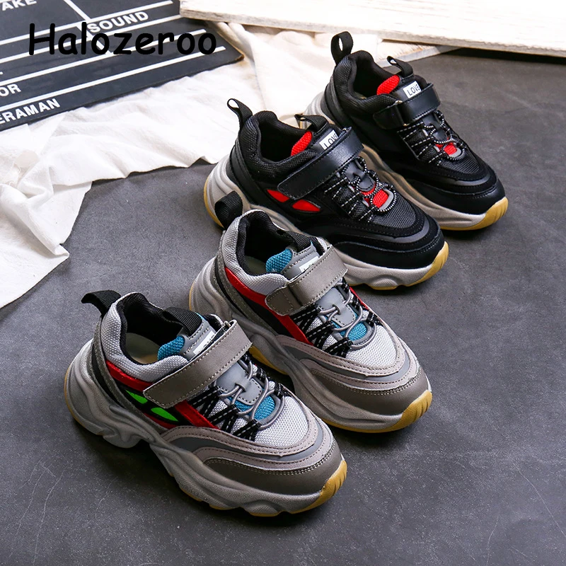 

Autumn New Kids Mesh Sport Sneakers Baby Girls Black Running Shoes Children Casual Sneakers Boys Brand Chunky Sneakers Trainers