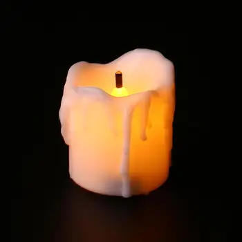 

ABS Luminous Candle Lamp Night Light Christmas Festival Decoration Party Supply