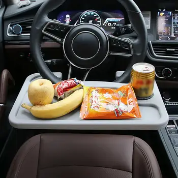 

Car Interior Multifunctional Car Laptop Stand Notebook Desk Steering Wheel Tray Table Food Drink Holder Car Computer Holders