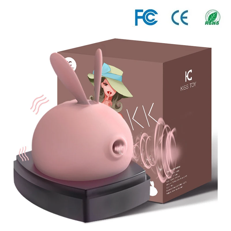 KISSTOY Rabbit KK Oral Sex Sucking Vibrator Nipple Sucker Clit Stimulator Blowjob Vagina Pussy Clitoris Massager Women Sex Toy 1