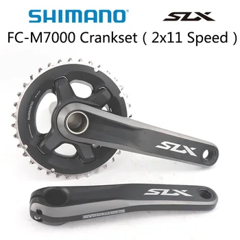 

Shimano DEORE SLX FC M7000 HOLLOWTECH II Crankset M7000 2x11-Speed 26-36T 170MM 175MM bike accessories