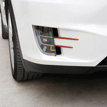 

Modification Front fog lights fog lights decorative strips decorative strips for For Tesla Model X Car accessories