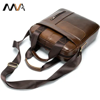 

2020 spring Special New Style Leather Men's Casual Business Shoulder Bag Retro Verticle Handbag business travel one shoulder ba