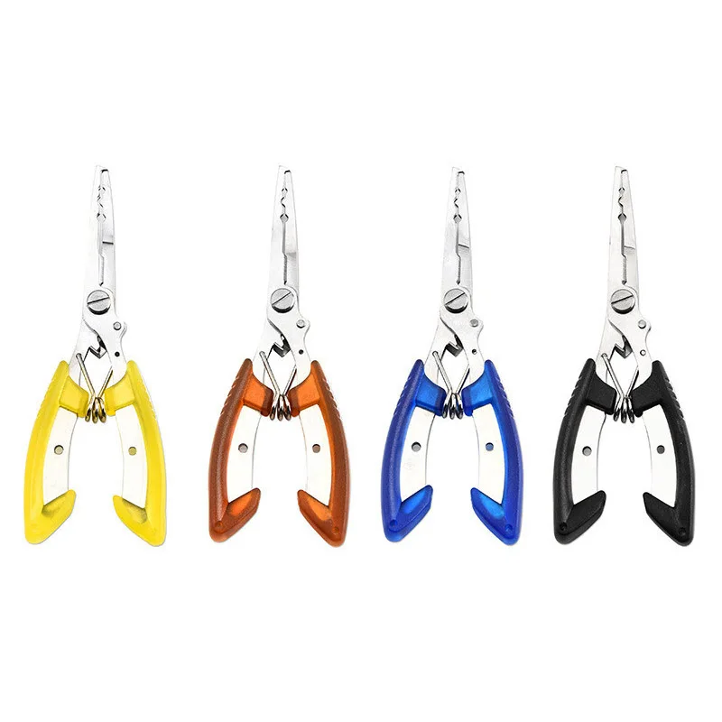 

Fishing Pliers Scissors Braided Wire Scissors Knife Hook Remover Fishing Tackle Cutting Fish Pliers Multifunctional Scissors