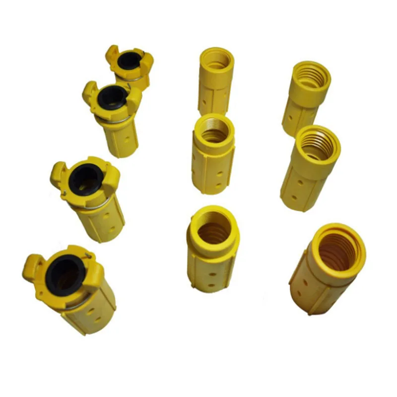 Nylon Sandblasting Nozzle Quick Connector Coupling For Sand Blasting