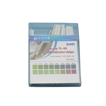 

water quality test ph strips China manufacture ph paper 7-14 tester