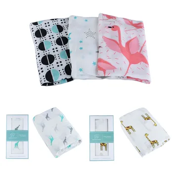 

1pcs/lot Muslin 100% Cotton Baby Blanket Sleeping Bath Towel Infant Envelopes For Newborns Stroller cover Play Mat
