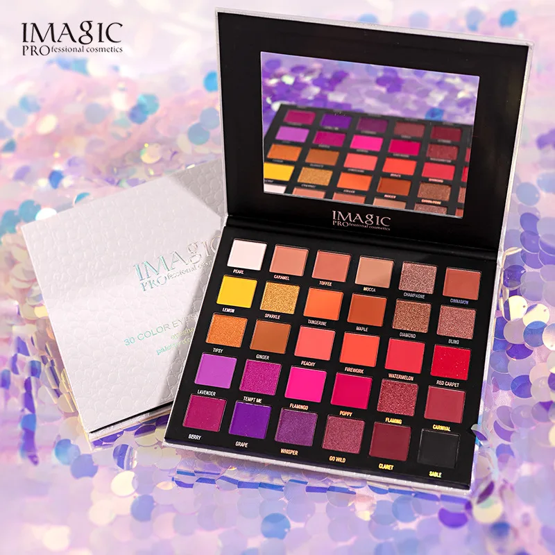 IIC палитра теней для век 30 цветов Матовая блестящая матовая De Maquiagem Collectie Charming| |