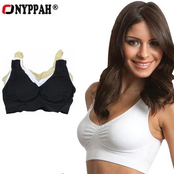 

ONYPPAH 3 pcs/set Genie Bra With Removable Pads For Women Slim Body Seamless push up bra XXXL Drop Shipping Quality Bra