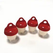 Мини антипригарный силиконовый котел для яиц 6 шт. Подставка для яйца на пару подставка для яйца микроволновая печь подходит напрямую от производителя продажи