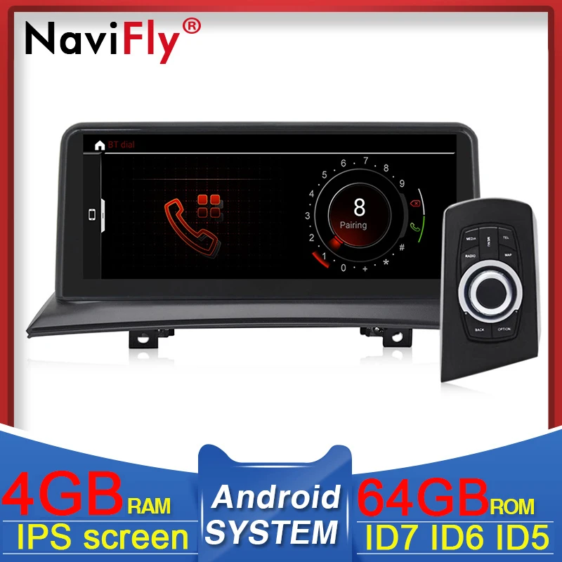 Автомобильный мультимедийный видеоплеер без DVD IPS-экран 10 25 дюйма Android