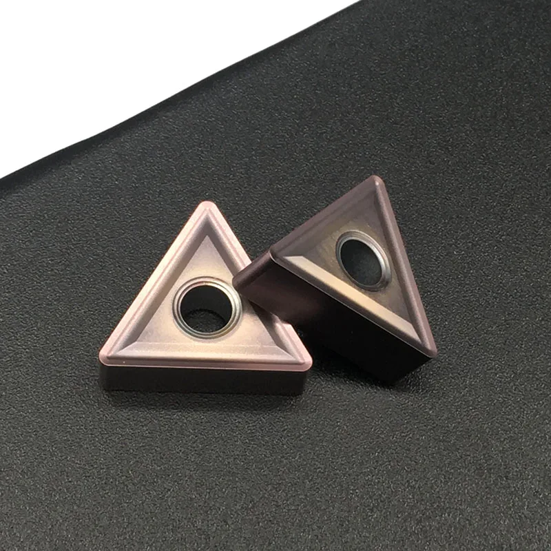 10P TNMG332// TNMG160408-MQ LF6018 CNC Lathe Carbide Insert For stainless steel