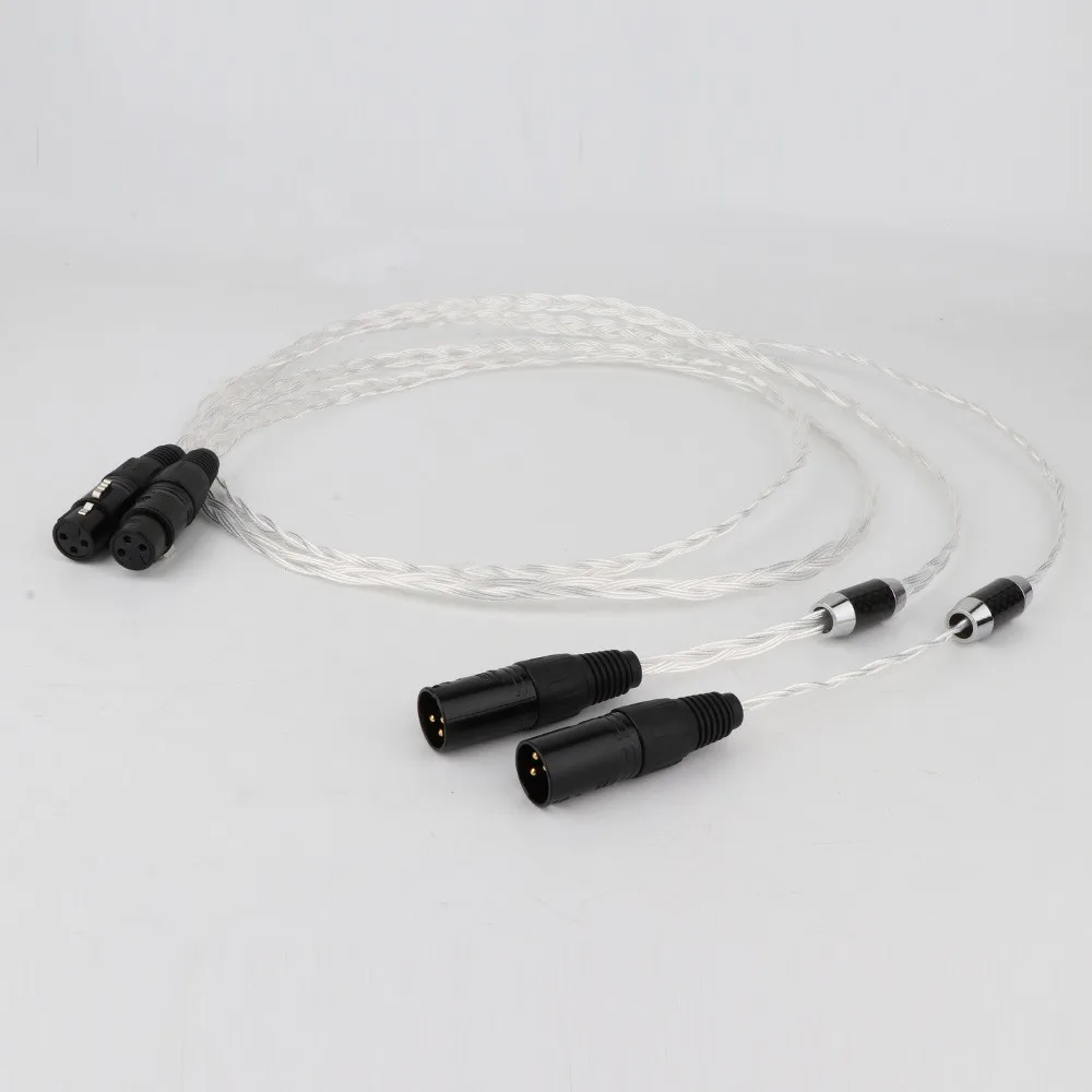 Hifi  XLR ̺,  7N OCC ǹ  ÷ 10MM  ̺, ְ ź  XLR ÷