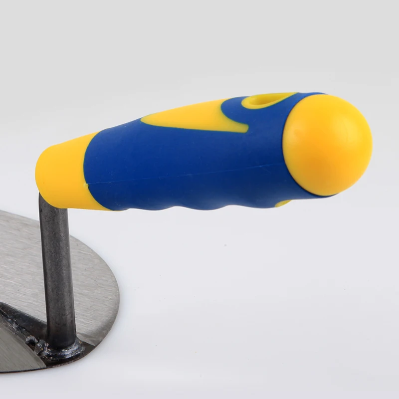 Margin Trowel 9 inch with Comfort Plastic Handle for Hand Tools DIY Bricklaying Trowel