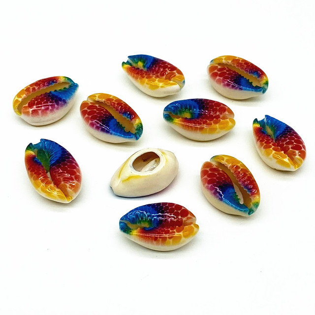 Multicolor Natural Shell Loose Spacer Beads 10-20mm Oval Beaded For Jewelry Charm Necklace Bracelet Accessory #ZZ04
