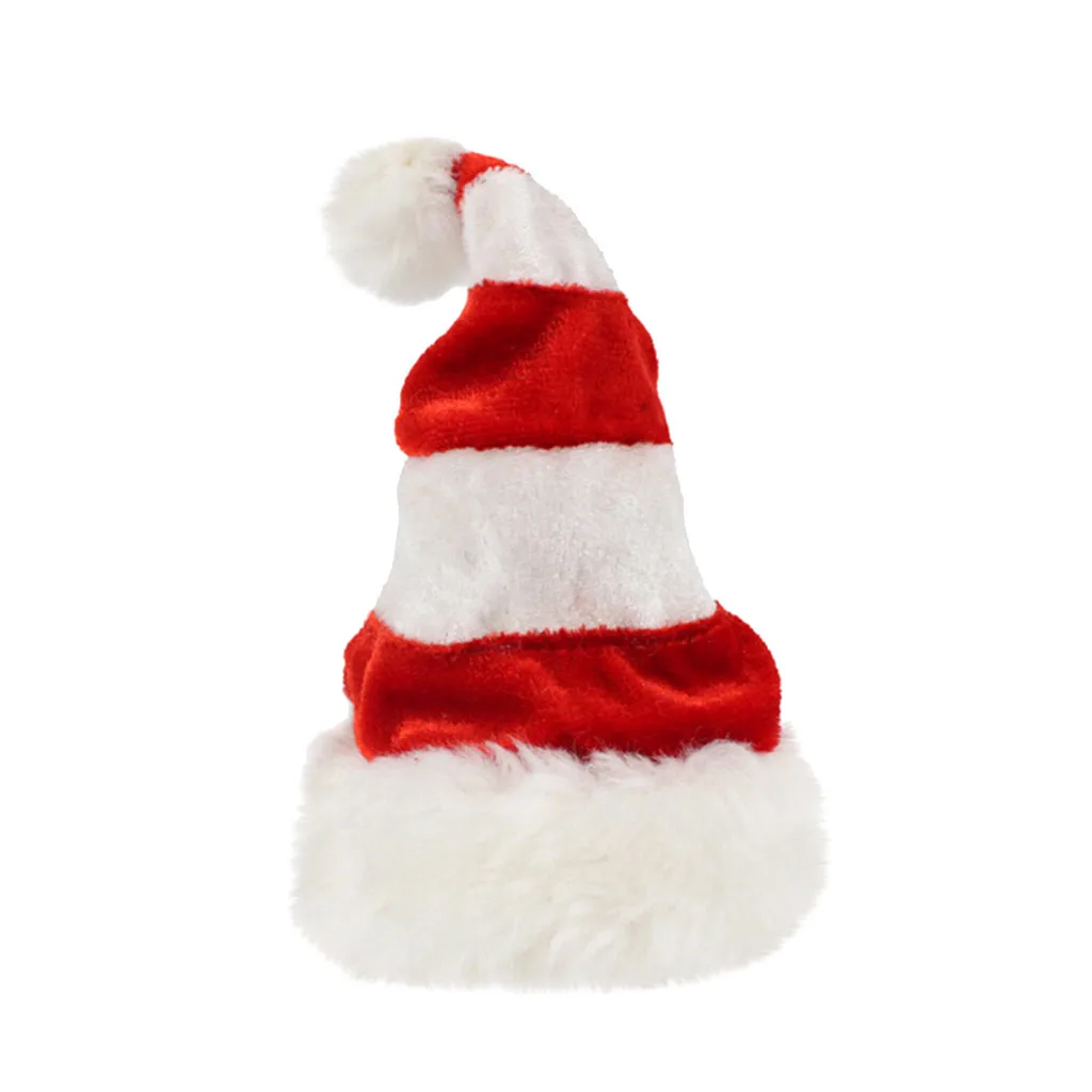 New Pet Cat Dog Christmas Scarf Hat 1PC Adjustable Winter Warm Christmas Hat For Pet Cat Dog 0905#30