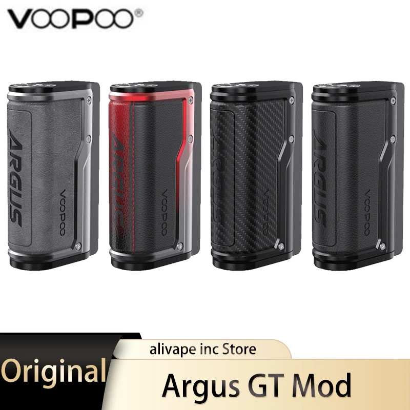 Оригинальный бокс-мод VOOPOO Argus GT 160 Вт с питанием от двух батарей 18650 электронная