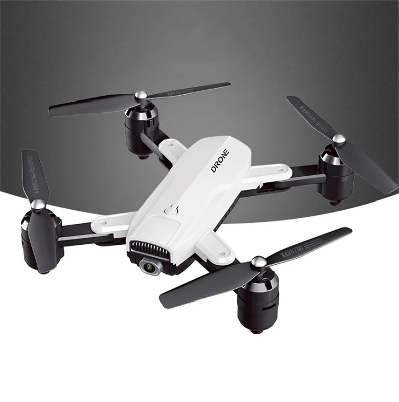Белый 4 K/1080 P HD широкоугольный FPV селфи дрон с Wifi 1080P HD камерой gps RTF RC квадрокоптер - Цвет: Белый