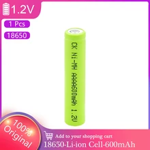 Batterie Rechargeable 1.2V, AAA 600mh, MN2500, LR61, 25A-U2, pour torche, horloge, jouets, lecteur MP3, remplace la batterie Ni-Mh