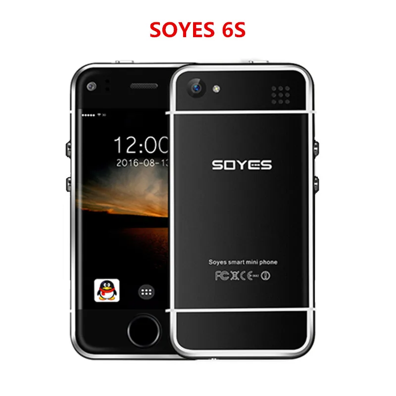 SOYES 6S мини Android смартфон 2," с высоким разрешением двухъядерный 1 ГБ 8 ГБ MTK6571 2.0MP Dual SIM детский ПК 7S XS S9X