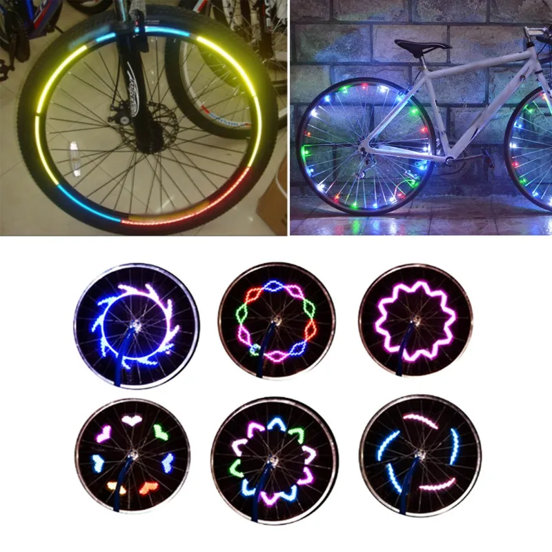 

Hot Sale 1pcs Bike Bright Spokes Premium LED Bike Wheel Lights for Bicycle Road Mountain Outdoor Accessories