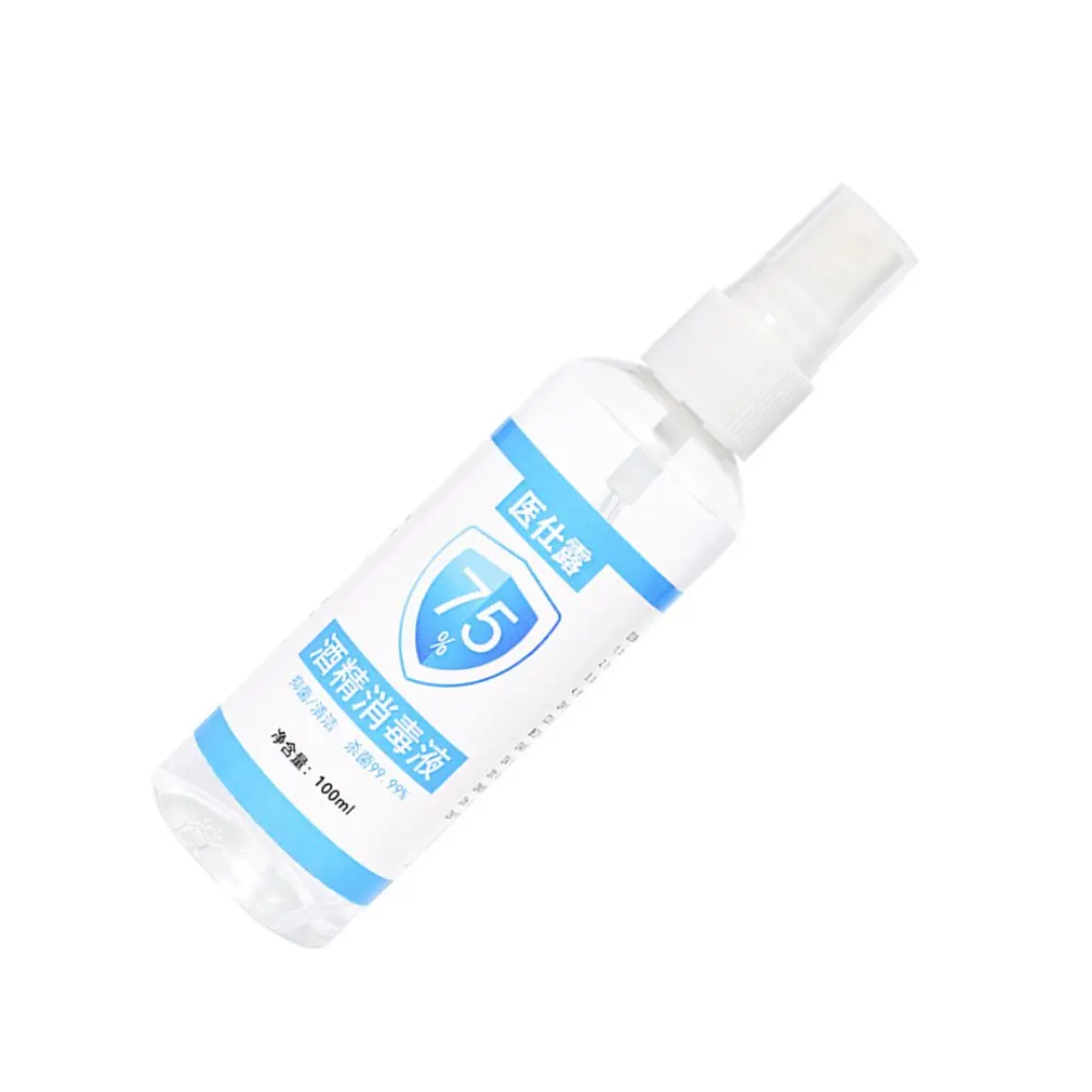 2020 1pc Ethanol Alcohol Disinfectant 75 Degree Alcohol Spray Disinfectant Hand Sanitizer Gentle And Non-Irritating
