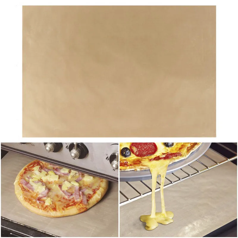 3pcs 60*40cm Kitchen Cooking Baking Pastry Mat High Temperature Resistant For Oven Non-stick Tray BBQ Pads Accessories | Дом и сад