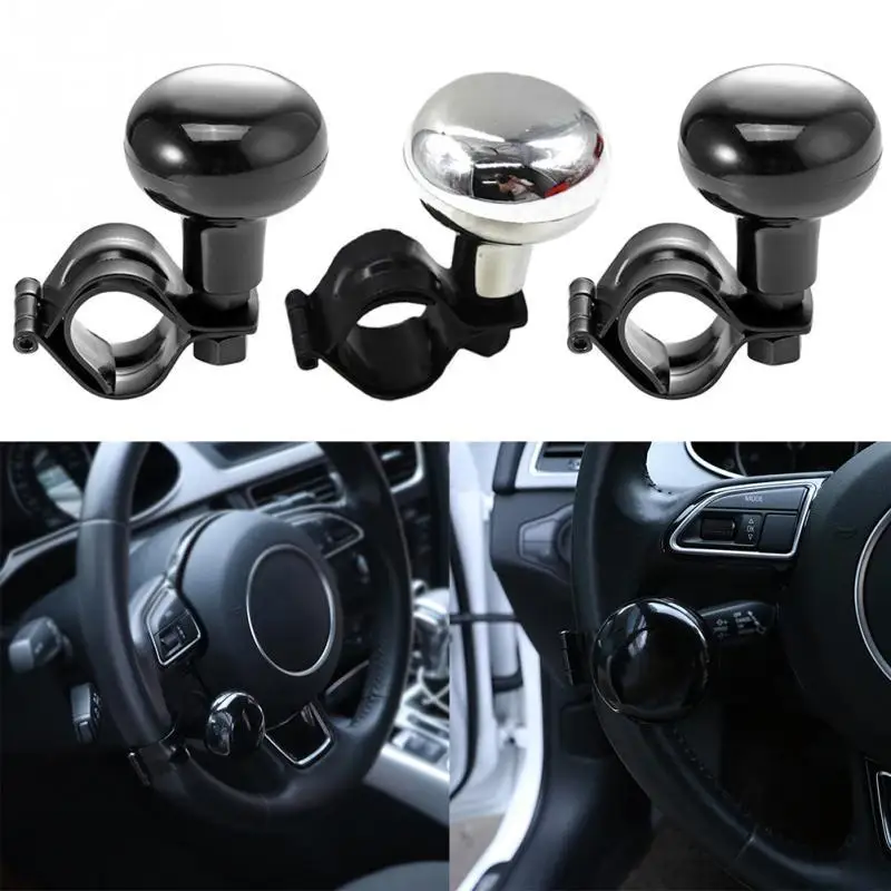 HiMISS Universal Car Steering Wheel Spinner Knob Power Handle Ball Hand Control Ball Booster