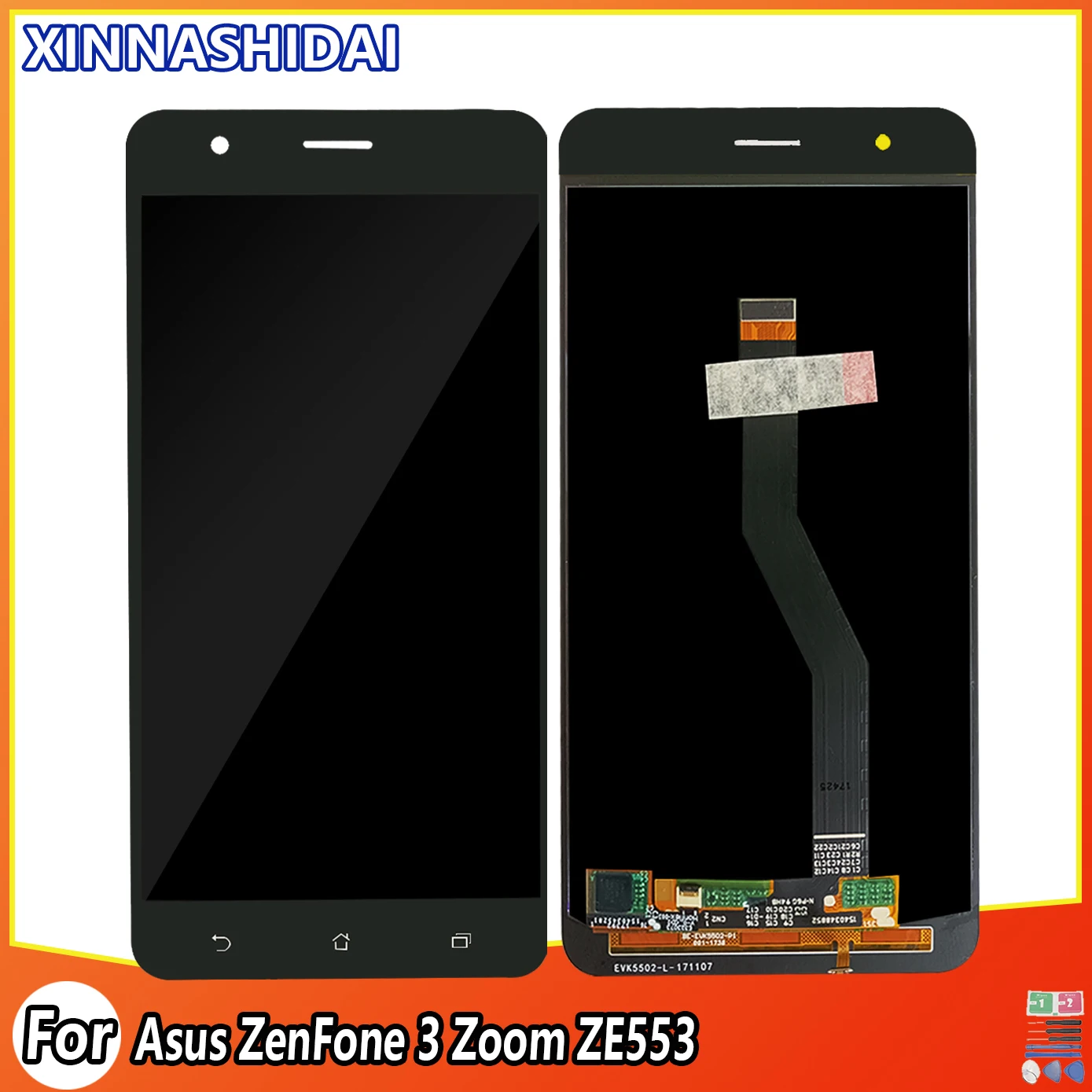 Новый ЖК-дисплей для Asus ZenFone 3 Zoom ZE553KL ZE553 Z01HDA сенсорный экран дигитайзер в сборе и