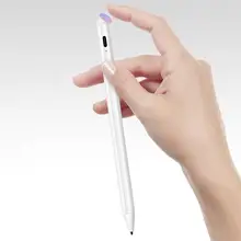 Перезаряжаемый стилус для сенсорного экрана, ручка для письма, черно-белая ручка для планшета, для Apple iPad Air 3 Mini 5 caneta touch