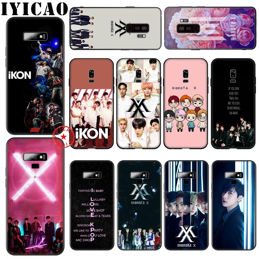 KPOP K.A.R.D MONSTA X NCT 127 Мягкий силиконовый чехол для Samsung Galaxy A20E A2 J4 J6 Core Plus Prime J7 Duo J8 TPU