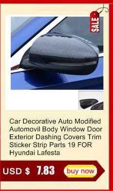 Car Automobile Decorative Wing Mirror Rear Bumper Trunk Exterior Fashion Modification Mouldings Accessory 18 19 FOR Peugeot 301