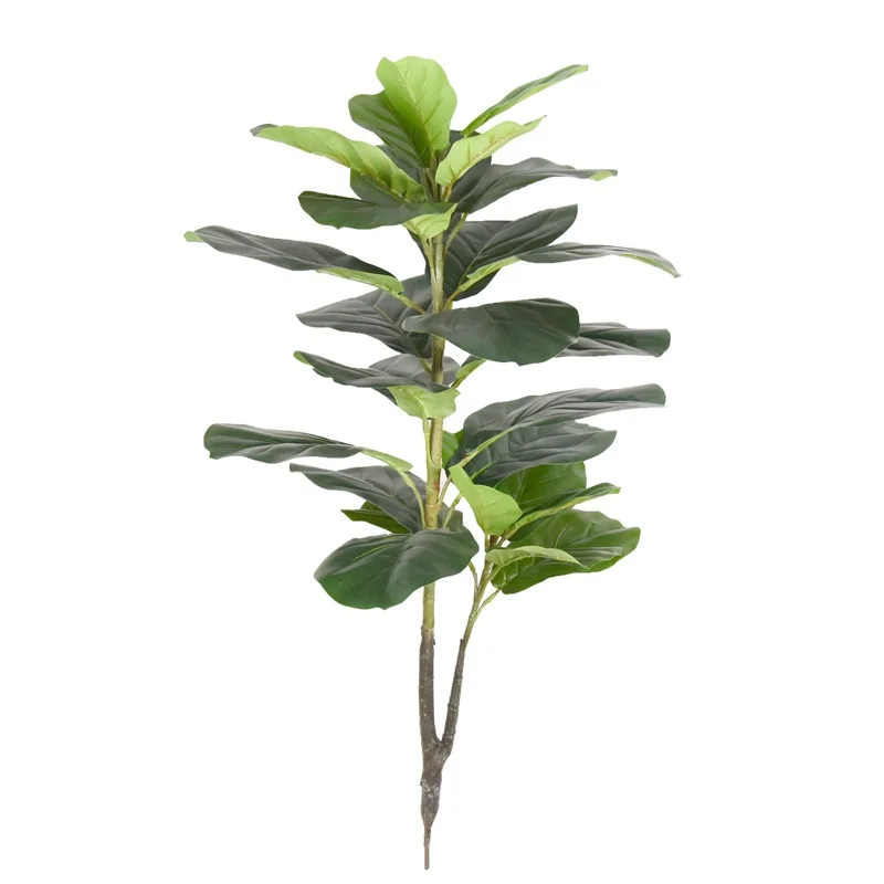 

Banyan Artificial Tree Real Touch Plastic Plants Fake Greenery Plants Trees Home Garden Green Decor No Pot Plantas Artificiais
