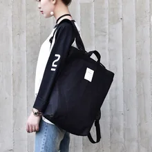 Холщовый Рюкзак женская сумка в японском и корейском стиле Модный школьный рюкзак в студенческом стиле