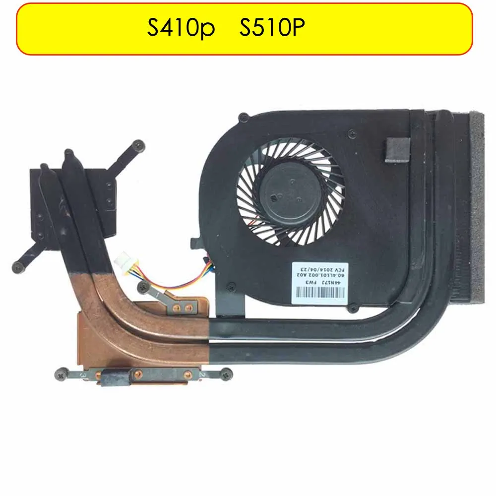 

NEW For LENOVO Ideapad S410P S510P CPU GPU cooling heatsink fan DFS531005PL0T