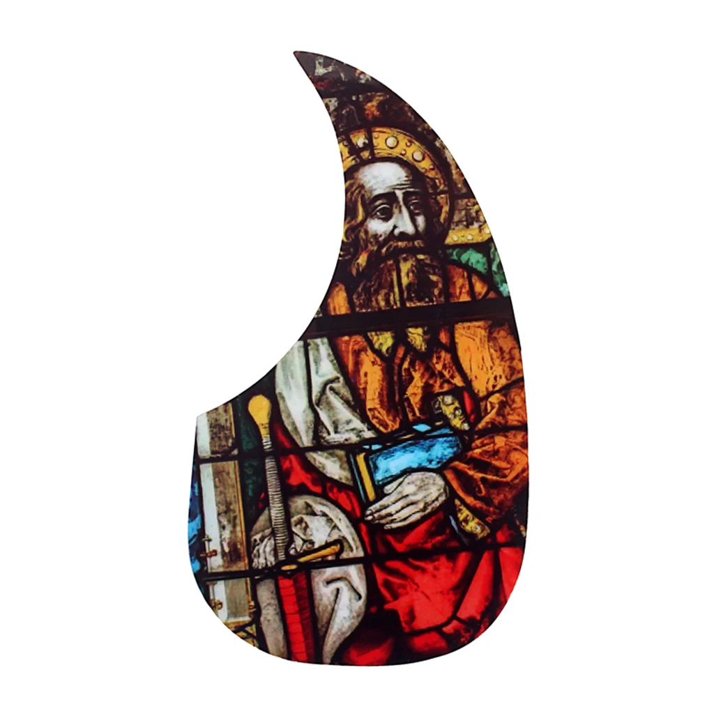 Acoustic Guitar Pickguard Pick Guard Scratch Plate Self adhesive Pickguard for Acoustic Guitar