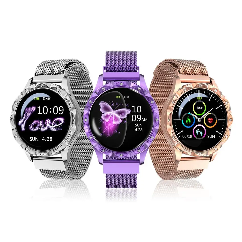 

Smart Watch Waterproof Sports Fitness Bracelet For Heart Rate Blood Pressure Sleep Monitoring Female Watch Fast Delivery