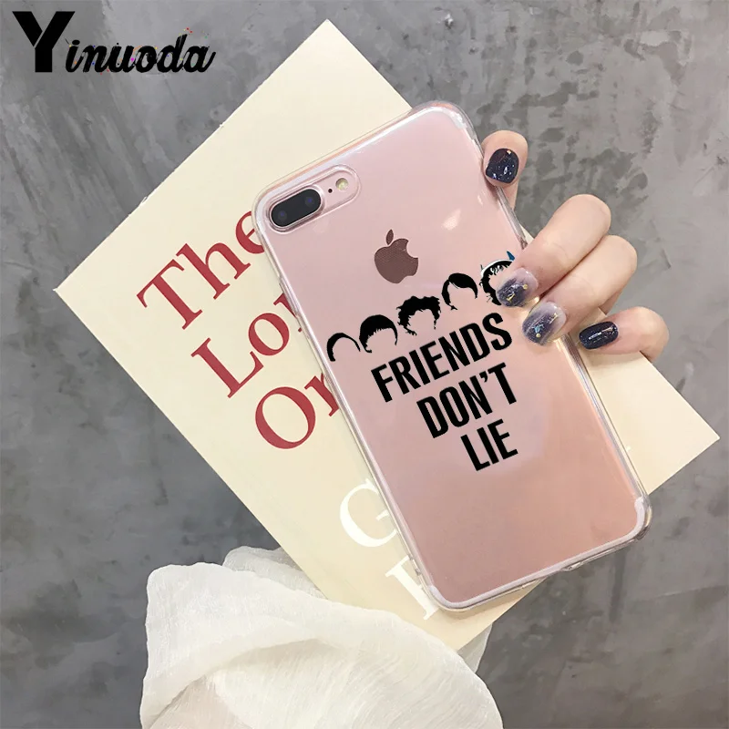 Yinuoda странные вещи Coque Shell чехол для телефона для iPhone 8 7 6 6S Plus 5 5S SE XR X XS MAX Coque Shell