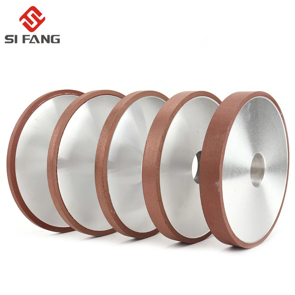 Abrasive Wheel Grinding Wheel 150mm/180mm/200mm Parallel Diamond Grinding Wheel Grinder Disc For Mill Sharpening Tungsten Steel Carbide Rotary Abrasive Tools