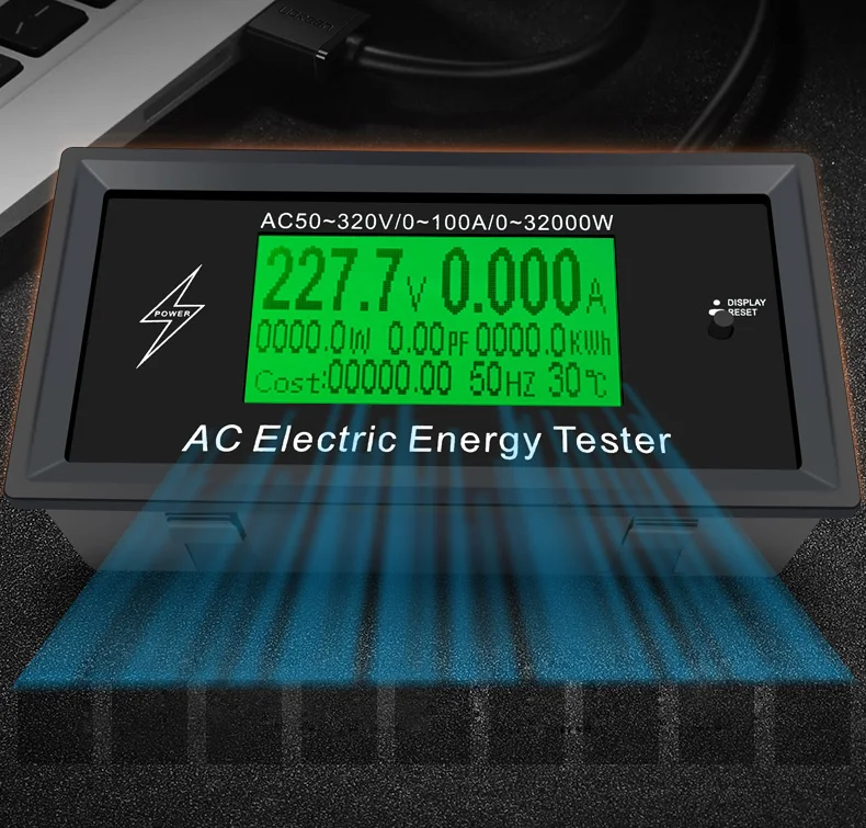 3KKW Digital Voltage phone app AC Meters indicator Power Energy