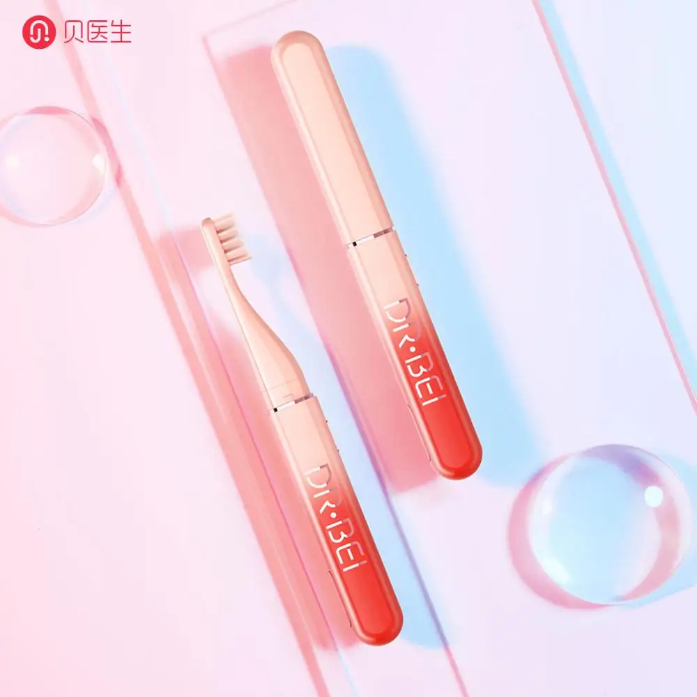 Xiaomi Doctor B Q3 звуковая электрическая зубная щетка USB перезаряжаемая IPX7 Водонепроницаемая 45g легкая мягкая щетка для тела для взрослых