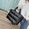 Winter new Large Capacity Shoulder Bag for Women Waterproof Nylon Bags Space Pad Cotton Feather Down Bag Large Bag with Shoulder ► Photo 2/6