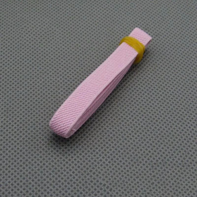 10 метров нейлоновая швейная эластичная лента мягкая кожа резинки нижнее белье брюки декоративные эластичные лямки ленты косой вязки ленты - Цвет: pink