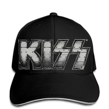 Забавная Мужская бейсболка, новинка, бейсбольная кепка Kiss, бейсбольная кепка из тяжелого металла, бейсболка, остроконечная Кепка